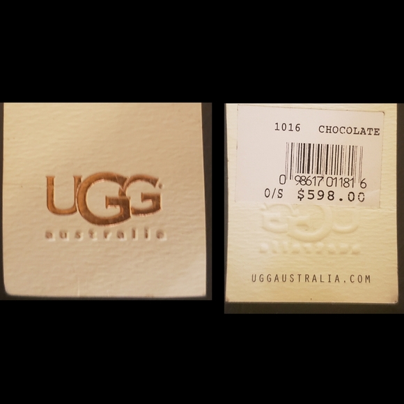 UGG Australia Brown Suede & Leather Shoulder Bag - Picture 12 of 12